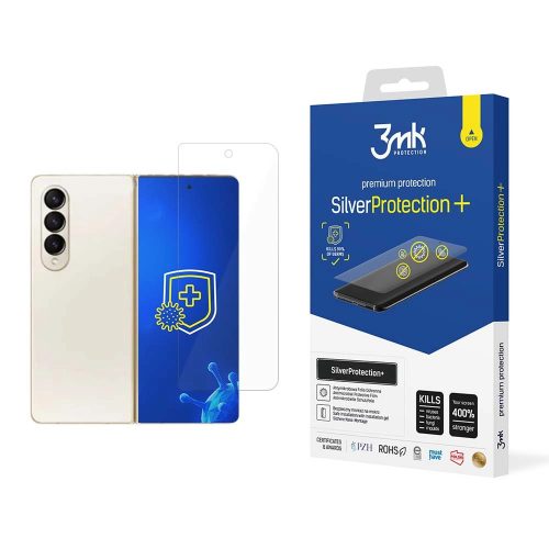 3MK Silver Protect+ Samsung F936 Z Fold 4 nedves szerelésű fólia elöl