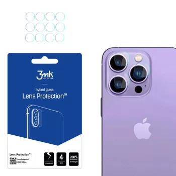   3MK Lens Protect iPhone 14 Pro 6.1"/14 Pro Max 6.7" kamera védőfólia 4db