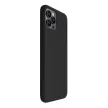 3MK szilikon tok iPhone 11 Pro Max, fekete