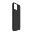 3MK szilikon tok iPhone 11 Pro Max, fekete