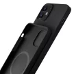 3MK Szilikon tok iPhone 12 Mini, fekete