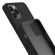 3MK Szilikon tok iPhone 12 Pro Max 6.7", fekete