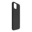 3MK Szilikon tok iPhone 14 Plus/15 Plus 6.7", fekete