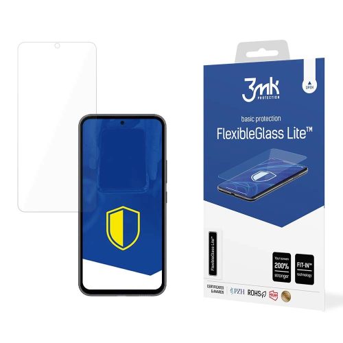 3mk FlexibleGlass Lite kijelzővédő edzett üvegfólia Samsung Galaxy A54 5G hybrid flexi 6H
