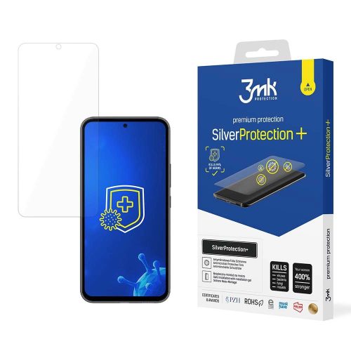 3mk Silver Protection+ kijelzővédő fólia Samsung Galaxy A54 5G antibakteriális