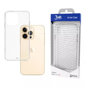  3MK Armor Case iPhone 15 Pro Max 6,7", hátlap, tok, átlátszó