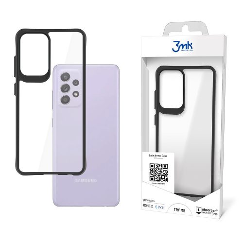 3MK SatinArmor+ tok Samsung Z Fold 5 Military Grade ütésálló hátlap, tok, átlátszó