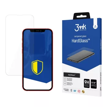   3MK edzett üvegfólia HardGlass iPhone 15 6,1", átlátszó