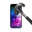 3MK HardGlass Max Lite iPhone 15 Pro Max 6.7" teljes képernyős edzett üvegfólia, fekete