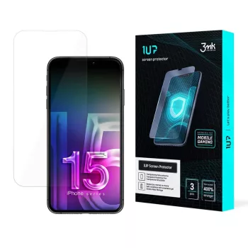   3MK fólia 1UP iPhone 15 Pro 6.1" fólia Gaming 3db, átlátszó