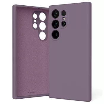   Mercury Silicone hátlap, tok Samsung Galaxy S24 Ultra , lila