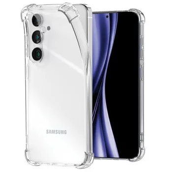   Mercury Bulletproof ütésálló szilikon tok Samsung Galaxy S24 , átlátszó