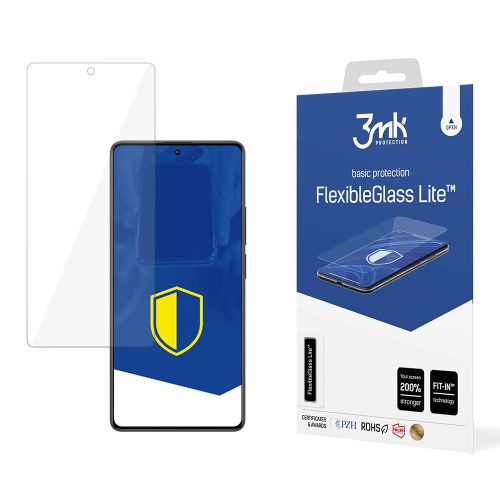3MK FlexibleGlass Lite™ Redmi Note 13 Pro 4G hibrid üvegfólia, átlátszó