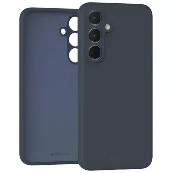   Mercury Silicone hátlap, tok Samsung Galaxy A55 A556, sötétkék