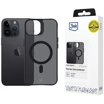   3MK Smoke MagCase iPhone 14 Pro 6.1" hátlap, tok, fekete