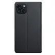 3MK oldalra nyíló tok iPhone 15 6.1", fekete