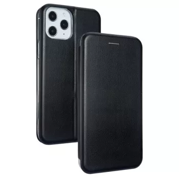   Beline Book Magnetic oldalra nyíló tok iPhone 12 Pro Max 6,7", fekete