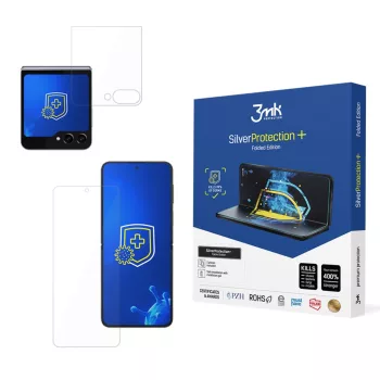   3MK SilverProtection+ Samsung Z Flip 6 Folded Edition Nedvesre szerelt fólia