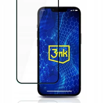   3MK HardGlass Max Lite Xiaomi 14T Pro, teljes képernyős edzett üvegfólia, fekete