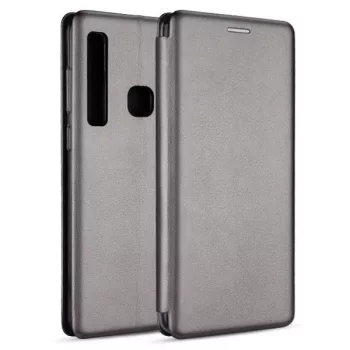   Beline Book Magnetic oldalra nyíló tok iPhone 11 Pro Max, sötétszürke