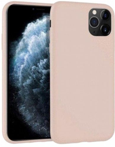 Mercury Soft Silicone Case hátlap, tok iPhone 12 Pro Max 6.7", rózsaszín