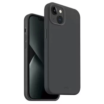   UNIQ Lino Hue MagSafe tok iPhone 14 Plus/15 Plus 6.7" Magclick, szürke
