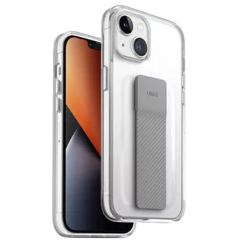   UNIQ Heldro Mount iPhone 14 6.1" hátlap, tok, átlátszó