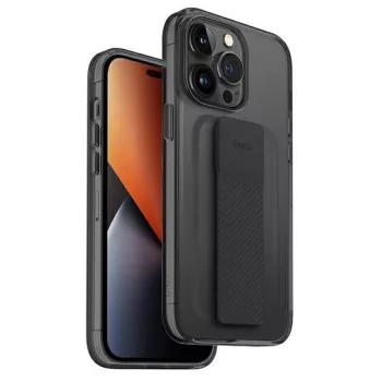   UNIQ Heldro tok Mount iPhone 14 Pro 6,1" szary/vapour smoke
