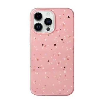   UNIQ Coehl Terrazzo tok iPhone 14 Pro Max 6.7", rózsaszín