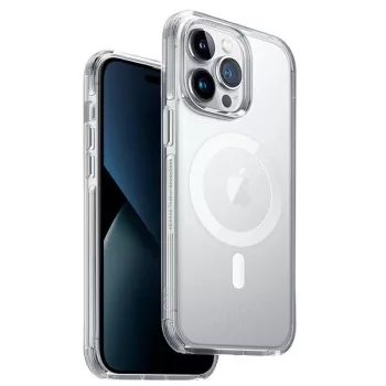   UNIQ Combat Duo MagSafe ütésálló tok iPhone 14 Pro Max 6,7" Magclick, átlátszó