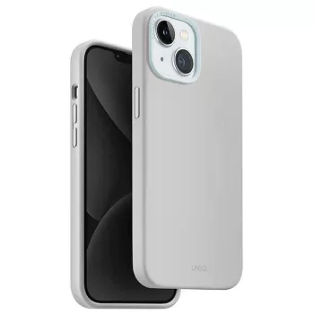   UNIQ Lino Hue MagSafe tok iPhone 15 6.1" Magclick, szürke