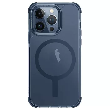   UNIQ Combat Duo MagSafe ütésálló tok iPhone 15 Pro 6.1" Magclick, sötétkék
