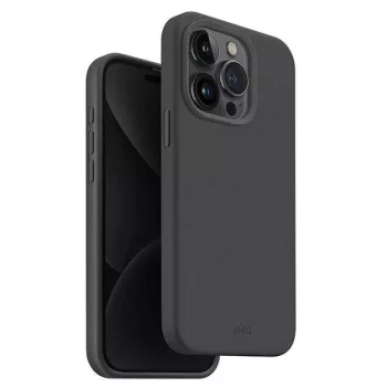   UNIQ Lino Hue MagSafe tok iPhone 15 Pro 6.1" Magclick, szürke