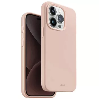   UNIQ Lino Hue MagSafe tok iPhone 15 Pro 6.1" Magclick, rózsaszín