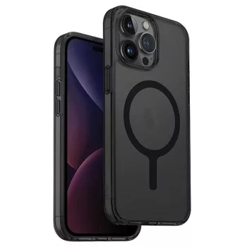   UNIQ LifePro Xtreme tok iPhone 15 Pro Max 6.7" Magclick, átlátszó, szürke