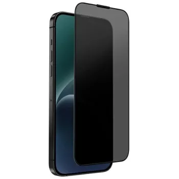   UNIQ Optix Privacy iPhone 15 Pro Max 6,7" adatvédelmi edzett üvegfólia applikátorral
