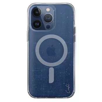   UNIQ Coehl Lumino MagSafe tok iPhone 15 Pro Max 6.7", kék