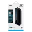 UNIQ Optix Privacy iPhone 16 Plus 6.7" adatvédelmi edzett üvegfólia applikátorral
