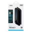 UNIQ Optix Privacy iPhone 16 Pro Max 6.9" adatvédelmi edzett üvegfólia applikátorral