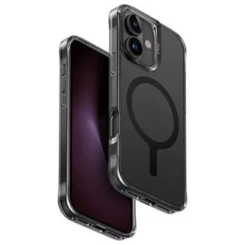   UNIQ LifePro Xtreme tok iPhone 16 6.1" Magclick, átlátszó, szürke