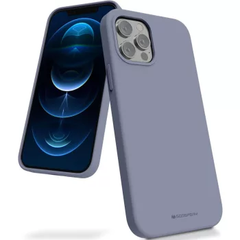Mercury Silicone hátlap, tok iPhone 13 Pro 6,1", lila