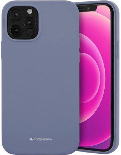 Mercury Silicone hátlap, tok iPhone 13 Pro Max 6,7", lila