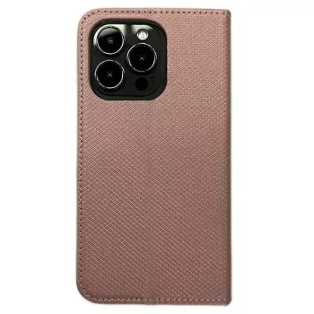 Smart Magnet oldalra nyíló tok Xiaomi 12T, rozéarany