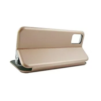   Beline Case Book Magnetic Xiaomi 12T oldalra nyíló tok, rozéarany