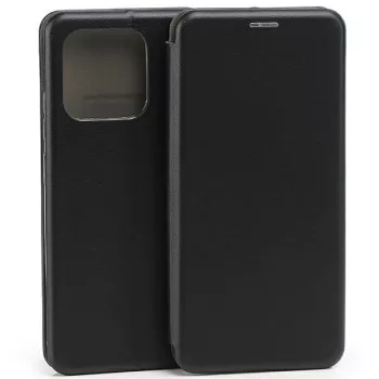 Beline Book Magnetic oldalra nyíló tok Xiaomi 12C, fekete