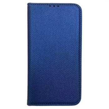   Smart Magnet oldalra nyíló tok iPhone 15 6.1", sötétkék