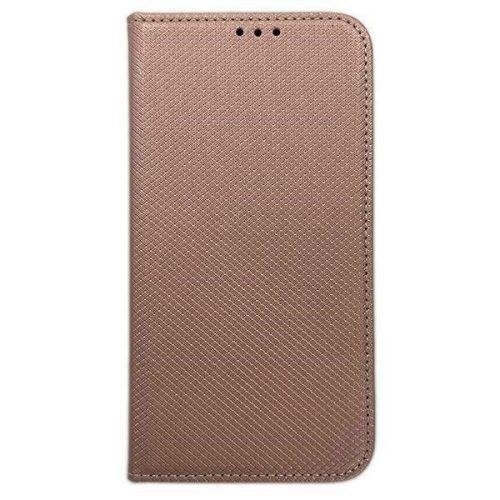 Smart Magnet oldalranyíló tok iPhone 15 Plus 6.7", rozéarany