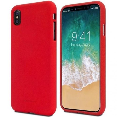Mercury Soft Silicone Case hátlap, tok iPhone 14/13 6.1", piros
