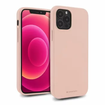   Mercury Soft Silicone Case hátlap, tok iPhone 14/13 6.1", rózsaszín