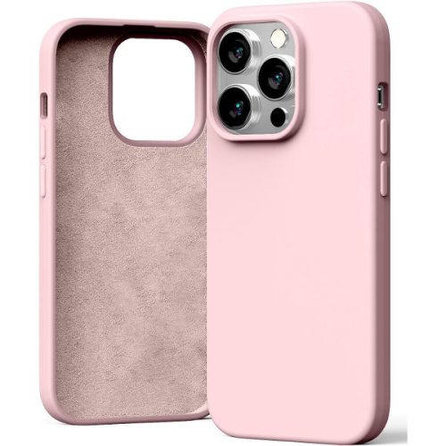 Mercury Silicone hátlap, tok iPhone 14 Pro 6.1", rózsaszín